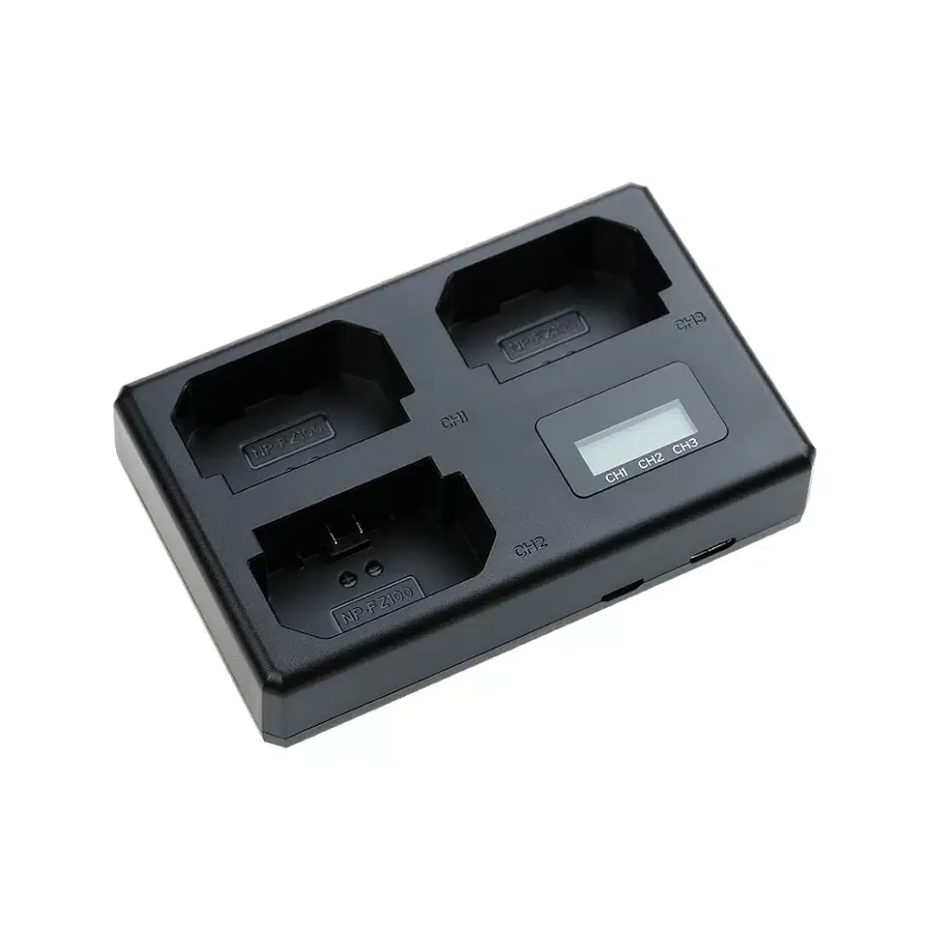 Carregador Triplo Para Sony Np-fz100