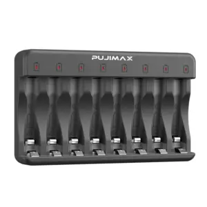 Carregador de Pilhas PUJIMAX – AA / AAA