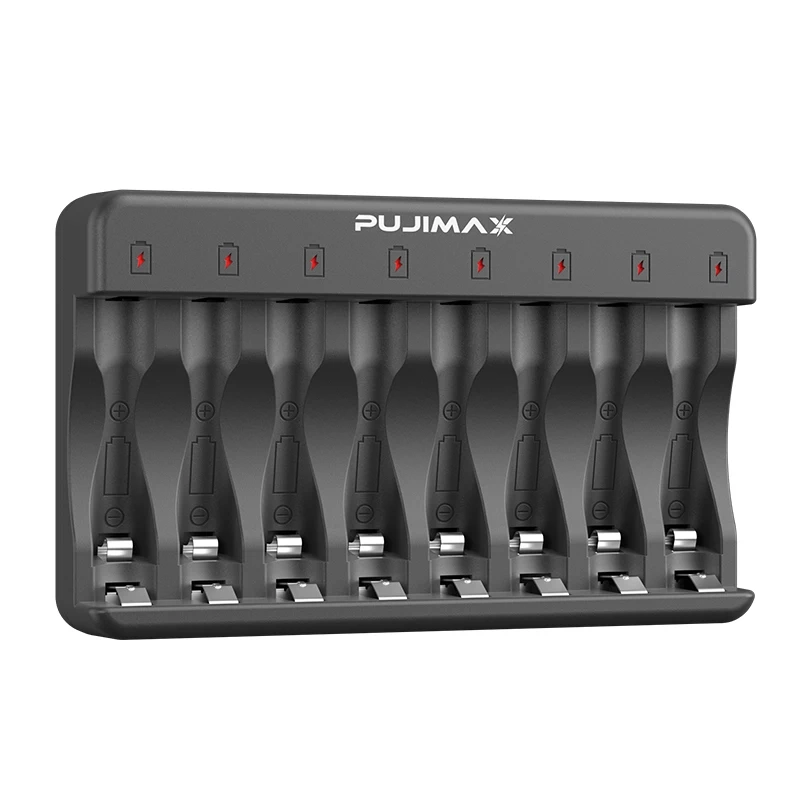 Carregador de Pilhas PUJIMAX – AA / AAA