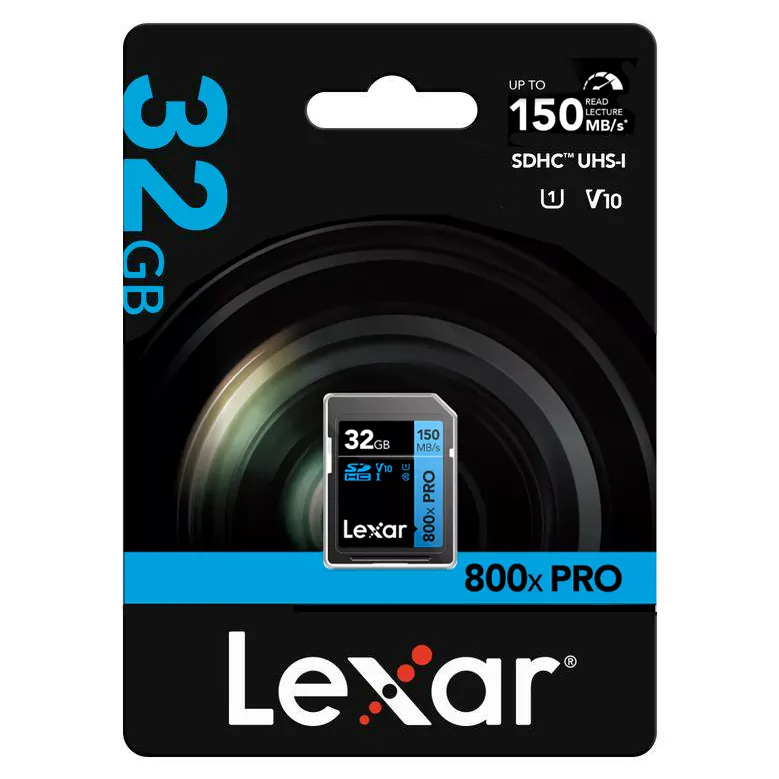 Cartão SD Lexar 32GB SDHC UHS-I 800x PRO