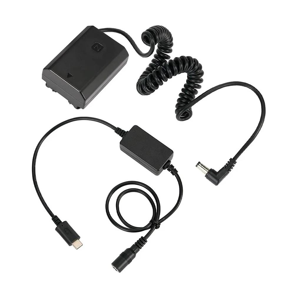 Fonte Adaptador USB-C Dummy Pd para Sony Np-fz100
