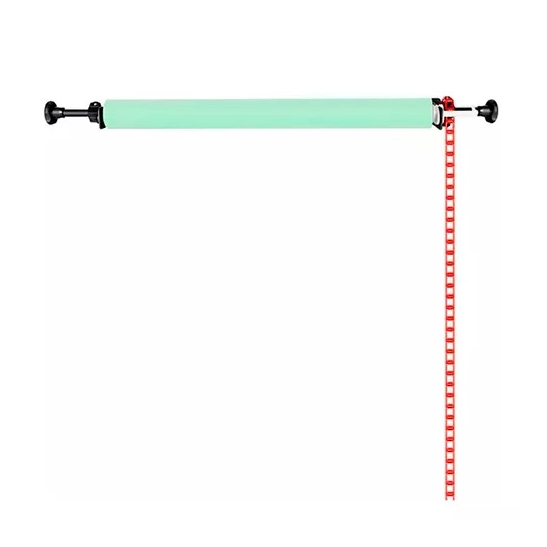 Suporte Parede para 1 Fundo Infinito Tipo Expan ES-B1 Greika com Barra 3m