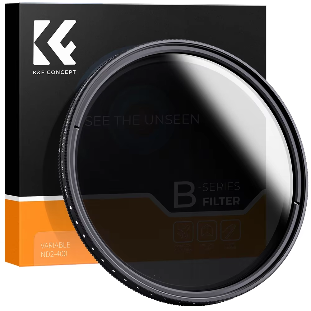 Filtro ND Variável K&F Concept 82mm ND2-400 9-Stops