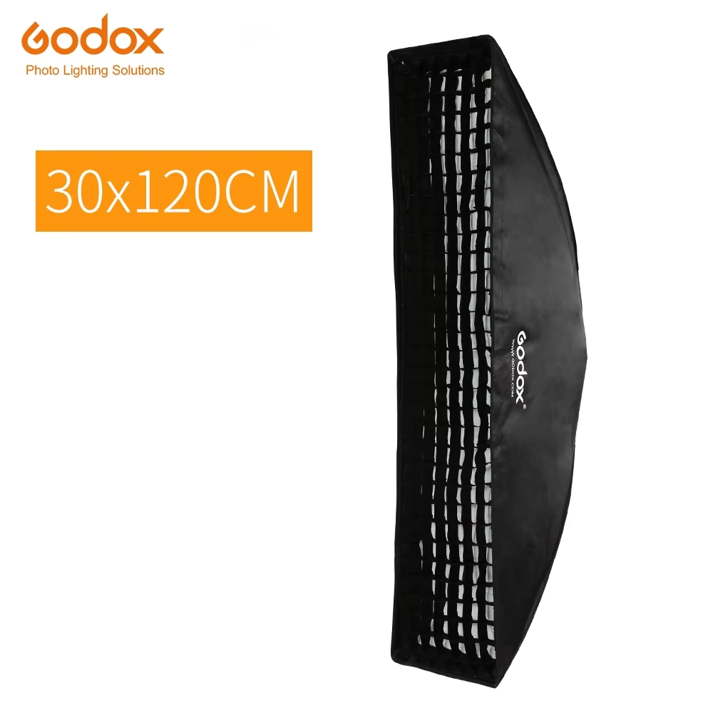 Softbox Stripbox Godox SB-FW30X120 Com Grid