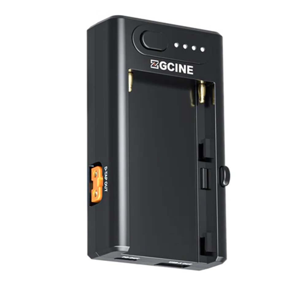 Carregador e Adaptador de Bateria NP-F ZGCINE NP-F01
