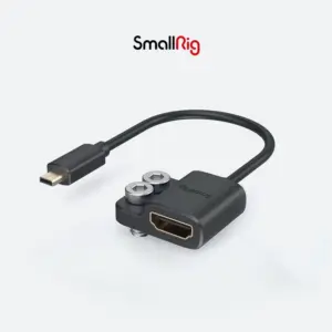 Adaptador Conector Smallrig Ultra Slim HDMI Com Trava