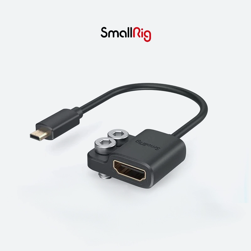 Adaptador Conector Smallrig Ultra Slim HDMI Com Trava