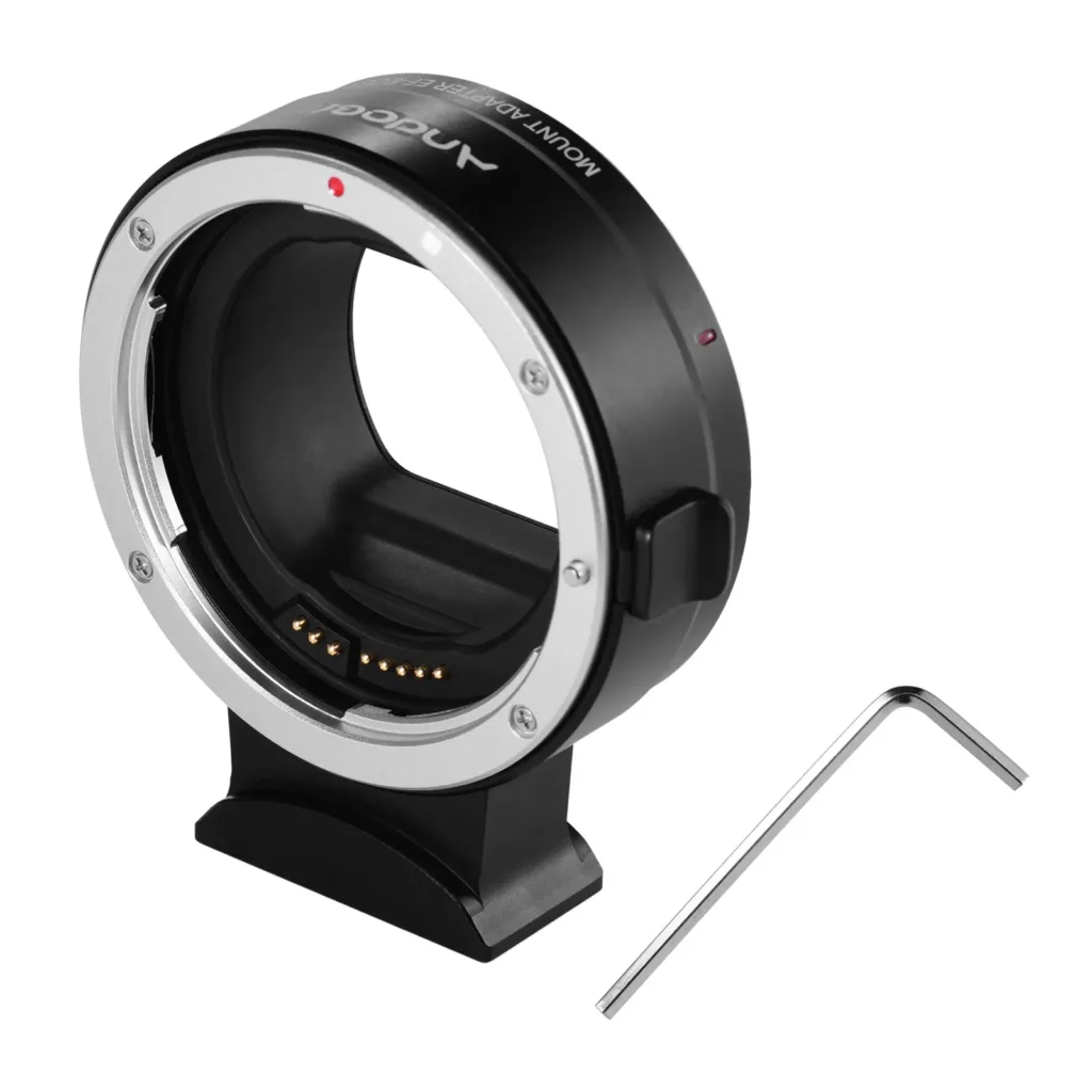 Adaptador Andoer EF - EF-S para Mount RF