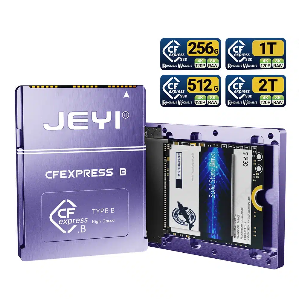 Adaptador JEYI Tipo B CF-Express para SSD 2230 NVMe