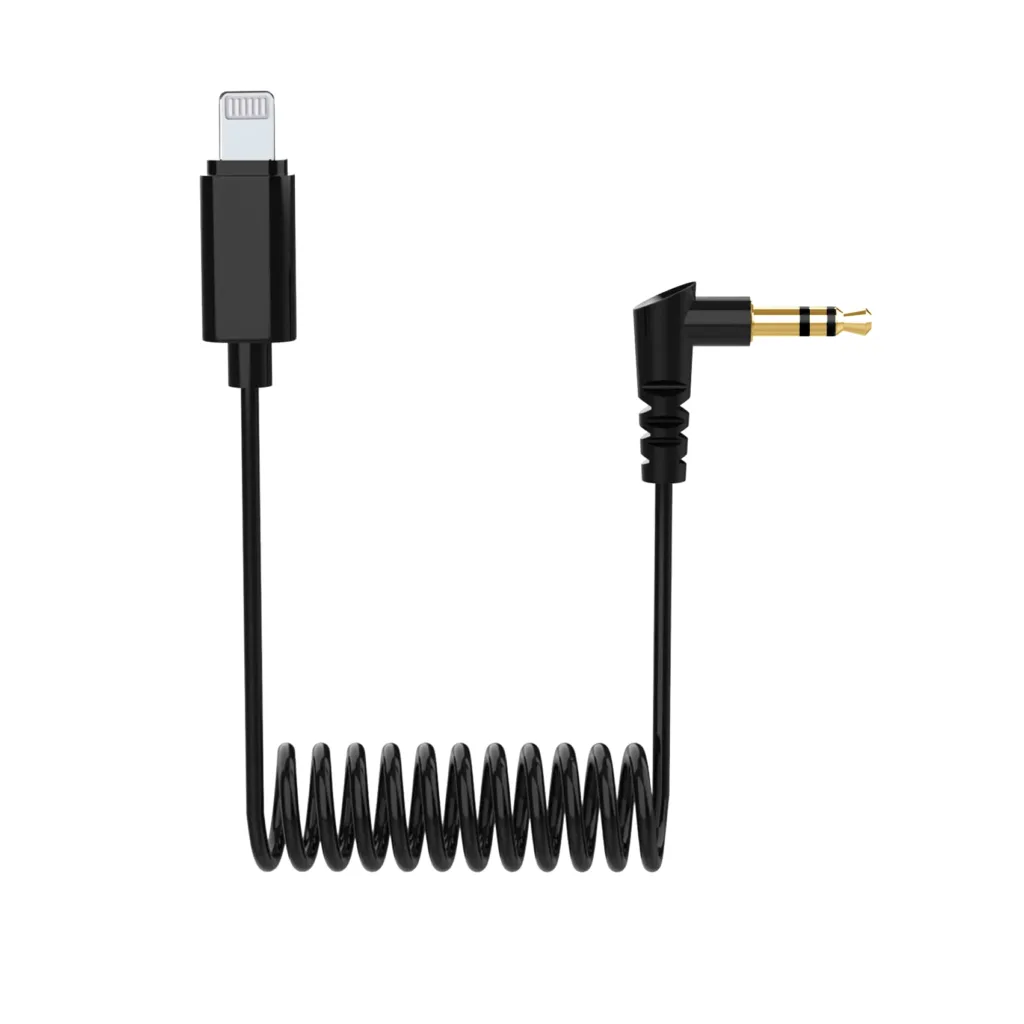 Cabo de Microfone P2 para iPhone Lightning