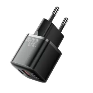 Carregador Essager GAN 20W Turbo USB-C, USB-A PD e QC 3.0