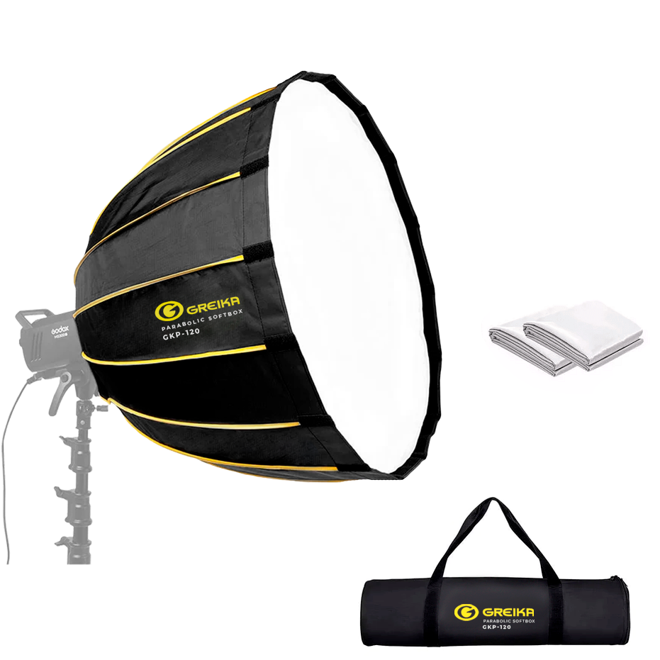 Softbox Parabólico Greika GKP-120 Quick Release