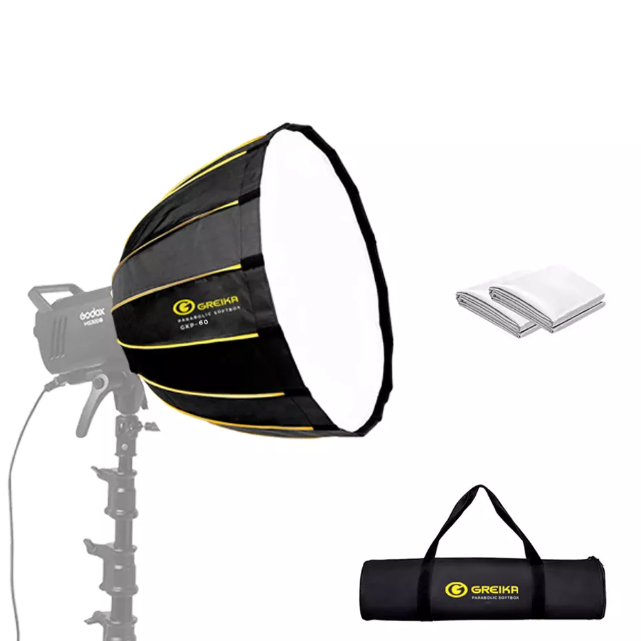 Softbox Parabólico Greika GKP-60 Quick Release