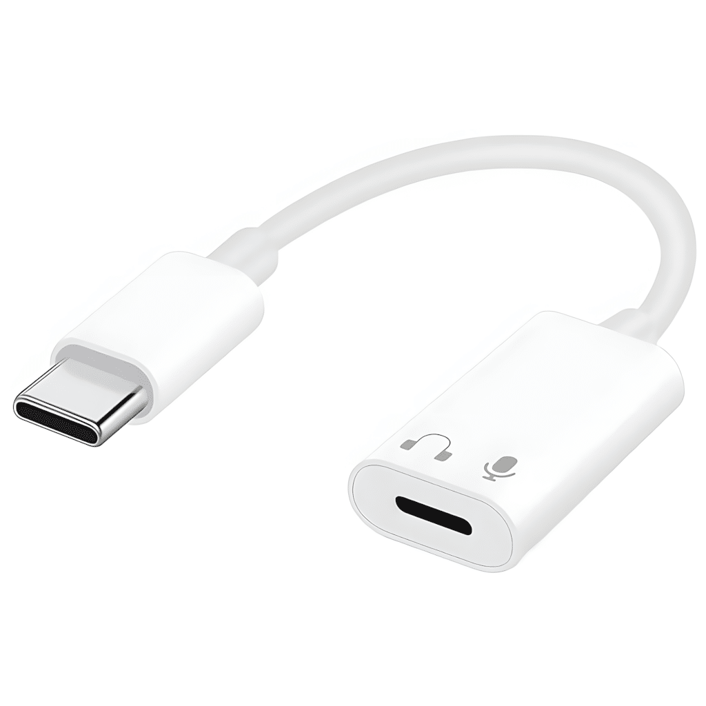 Cabo adaptador USB-C Para Lightning Audio