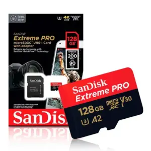 Cartão MicroSD 128GB Extreme PRO