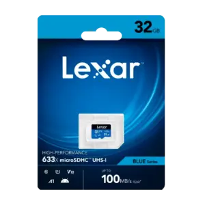 Cartão MicroSD Lexar 633x 32gb