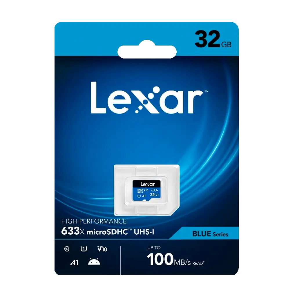 Cartão MicroSD Lexar 633x 32gb