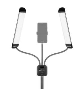 Iluminador de Braços Duplos Articulados de LED 40W RGB