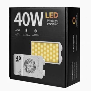 Led Portátil V40 Bi-Color 2500K a 9000K 40W