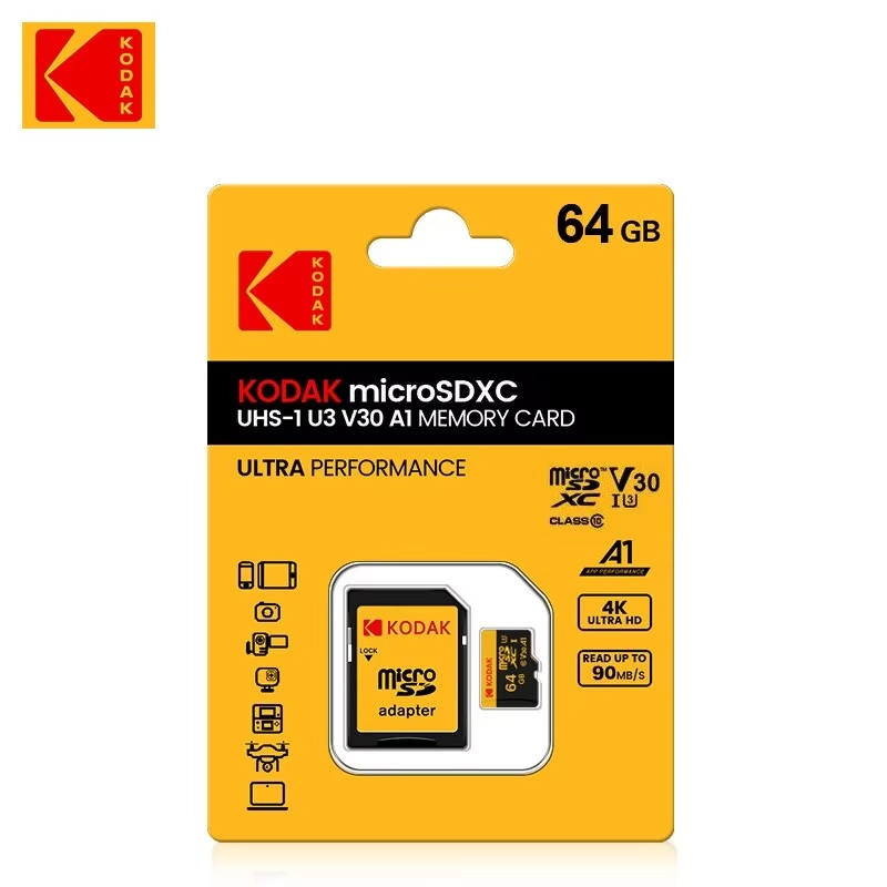 Cartão MicroSD KODAK 64gb