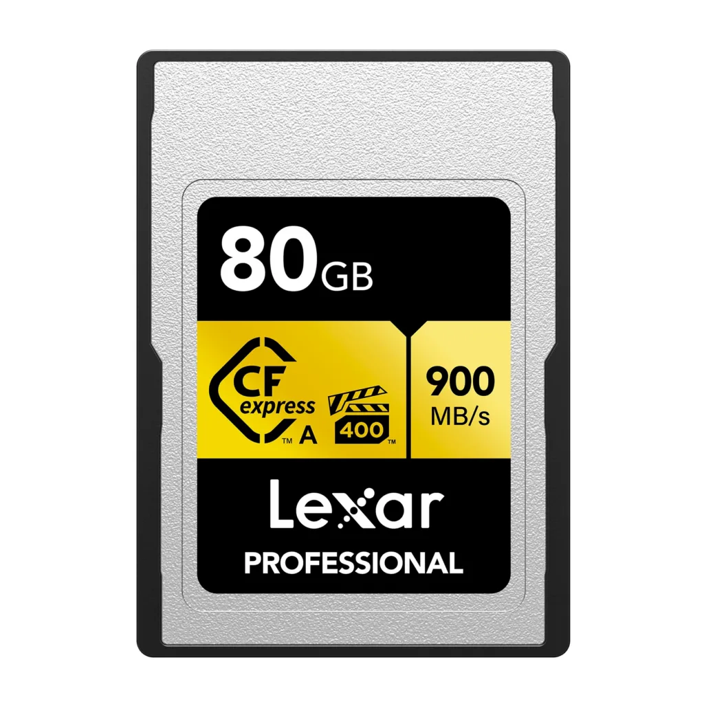 Cartão Lexar 80GB CFexpress Type A Card GOLD Series