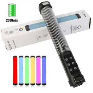 Mini Bastão de LED RGB de 30cm