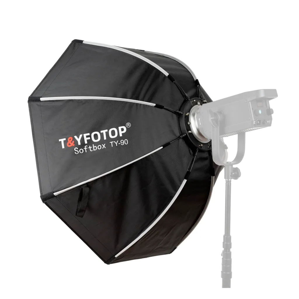 Octabox Bowens 90cm com Grid T&YFOTOP By Triopo