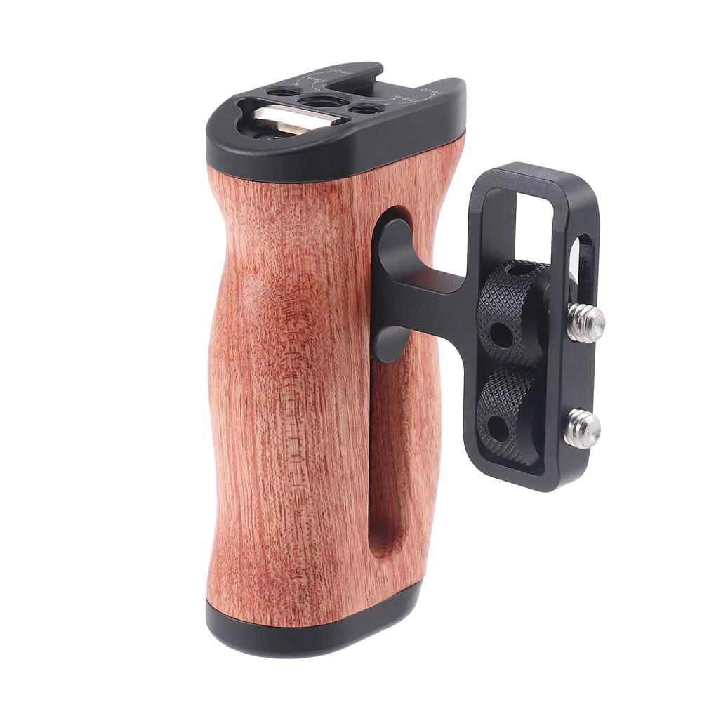 Side Handle Punho Madeira para Cage