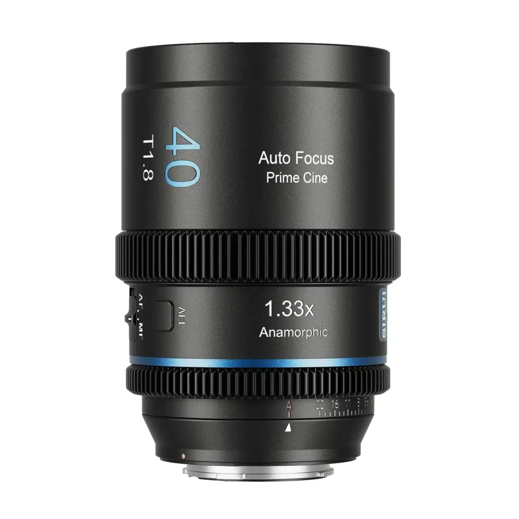 Sirui AF 40mm T1.8 Cine 1.33x Anamórfica