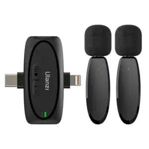 Microfone Duplo Sem Fio Ulanzi V6