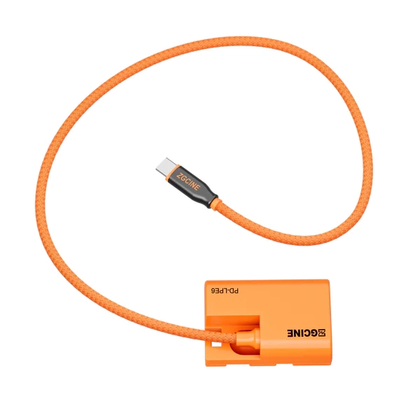 ZGCINE USB-C PD para LPE6 Dummy Battery