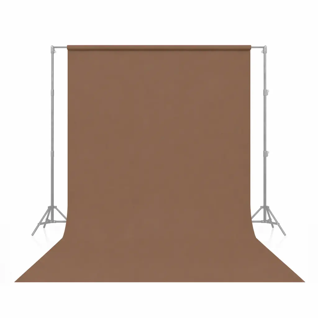 Fundo de Papel Marrom COCOA Greika – 2,72 x 10m