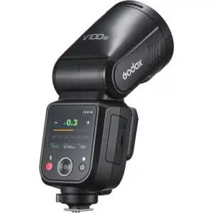 Flash Godox V100C – 100Ws TTL para Câmeras Canon