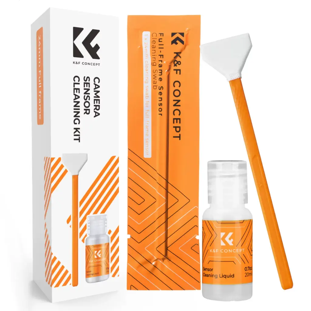 Kit de Limpeza para Sensor Full Frame com Fluido Suave – 24 mm