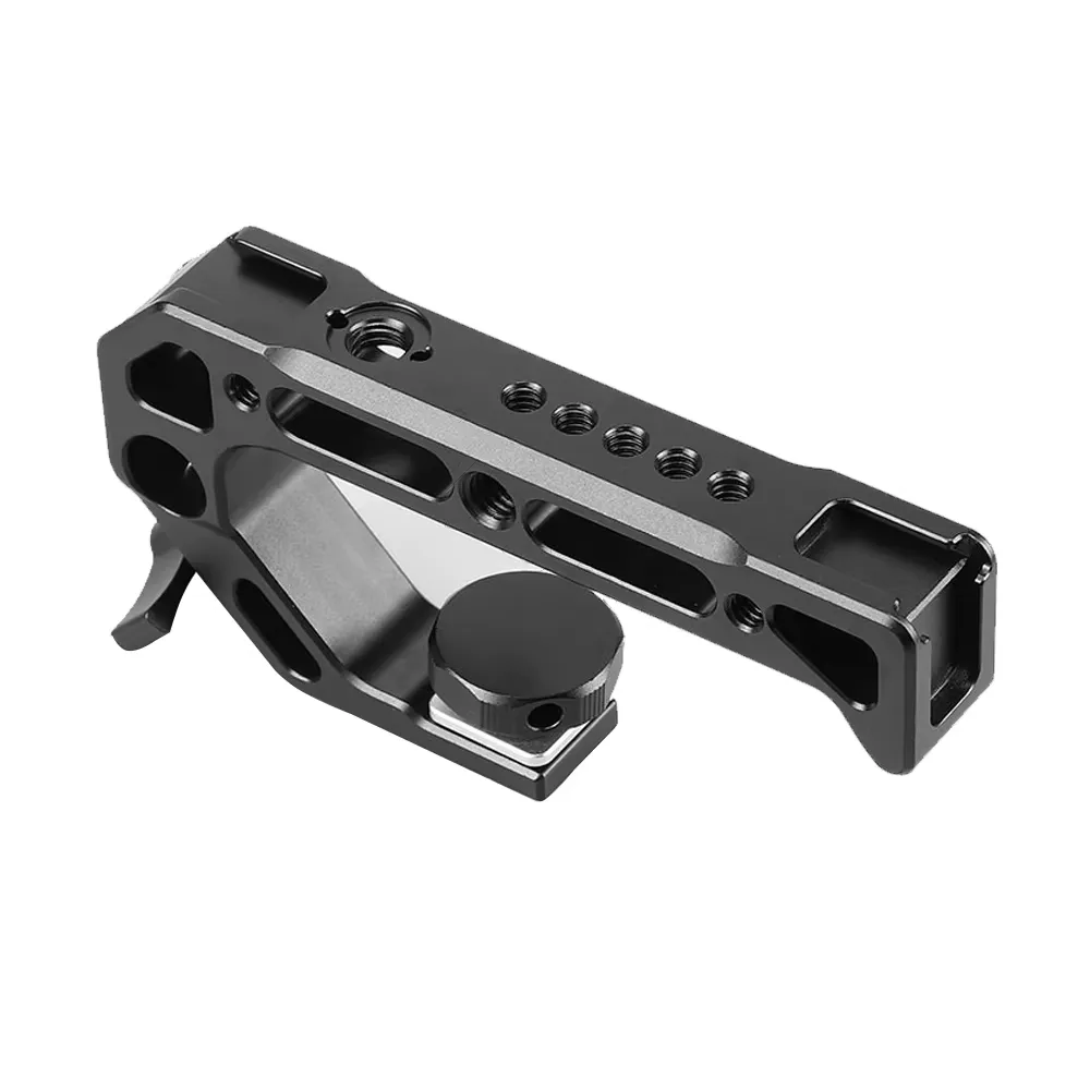 Top Handle de Alumínio CNC para Câmera DSLR-Mirrorless