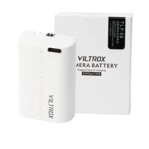 Bateria Viltrox T LP-E6 USBC 2400mAh