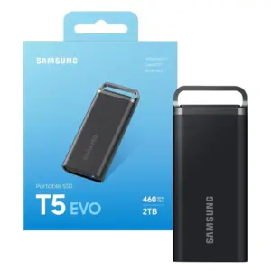 SSD Portátil Samsung T5 EVO 2TB USB-C 3.2 Gen 1