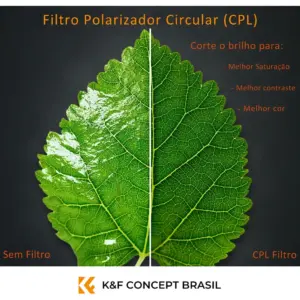 Filtro Polarizador CPL K&F Concept 67mm 3 Filtro Polarizador CPL KF Concept 67mm