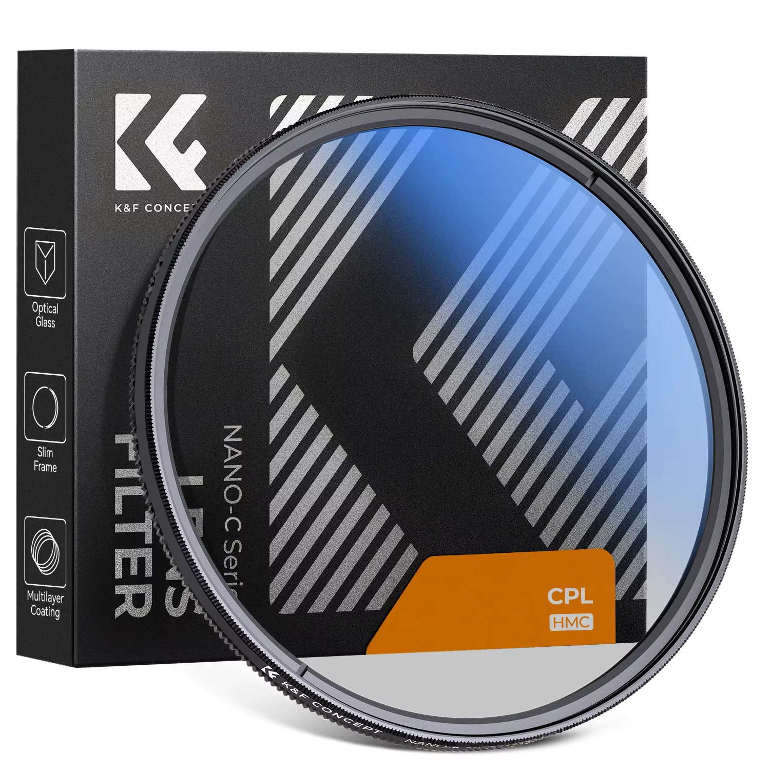 Filtro Polarizador CPL K&F Concept 67mm_1 Filtro Polarizador CPL KF Concept 67mm 1