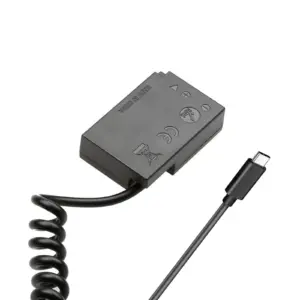 Adaptador Dummy para Bateria Canon LP E17 USB C PD 1