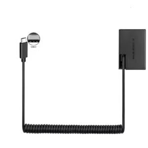 Adaptador Dummy para Bateria Canon LP E17 USB C PD 2