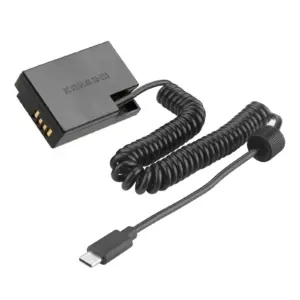 Adaptador Dummy para Bateria Canon LP-E17 USB-C PD