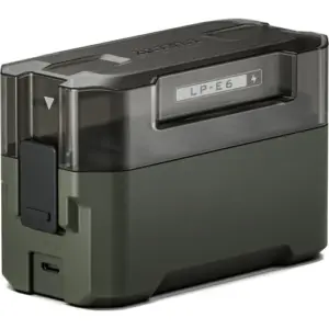 Case Carregador Tilta TBC-E6-GN para 4 Baterias LP-E6 (USB-C PD 45W) 3 Carregador Tilta TBC E6 GN 2