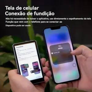Monitor Tela de Selfie para Smartphone 4” com Espelhamento 3 Monitor Tela de Selfie para Smartphone 4 com Espelhamento 2