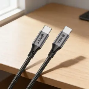 Cabo Hrebos CB 464C 100W Type C para Type C 3 Metros 4
