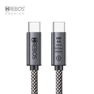 Cabo Hrebos Premium Ultimate Cable CB 375C 240W USB 4.0 3