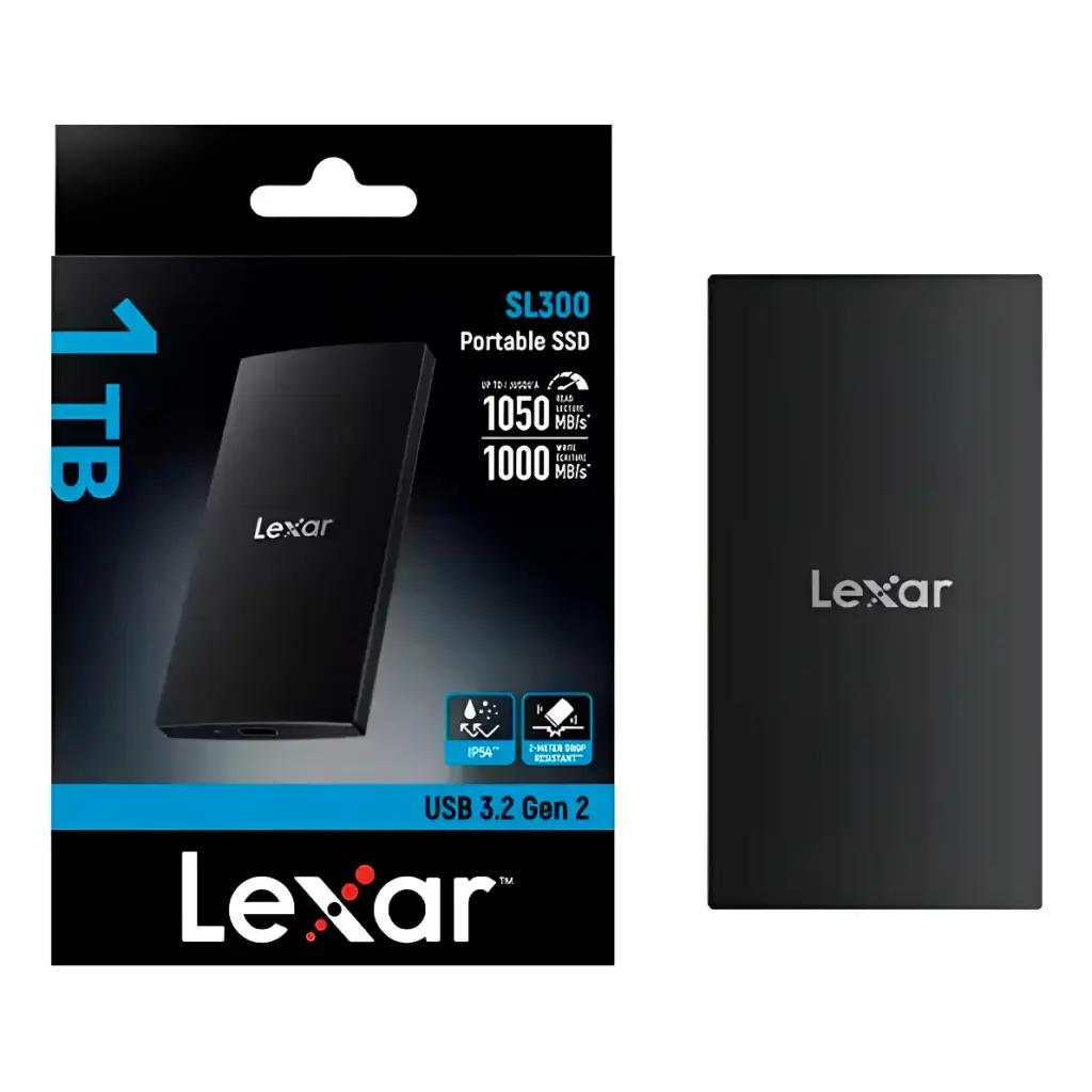 SSD Externo Lexar SL300 1TB USB-C