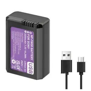 Bateria PALO NP-FW50 USB-C para Sony - 2250mAh