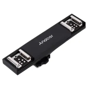 Divisor de Sapata Dupla Andoer para Flash