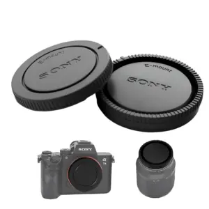 Tampa do Corpo Camera Sony Tampa Traseira Lente Sony E Mount 5